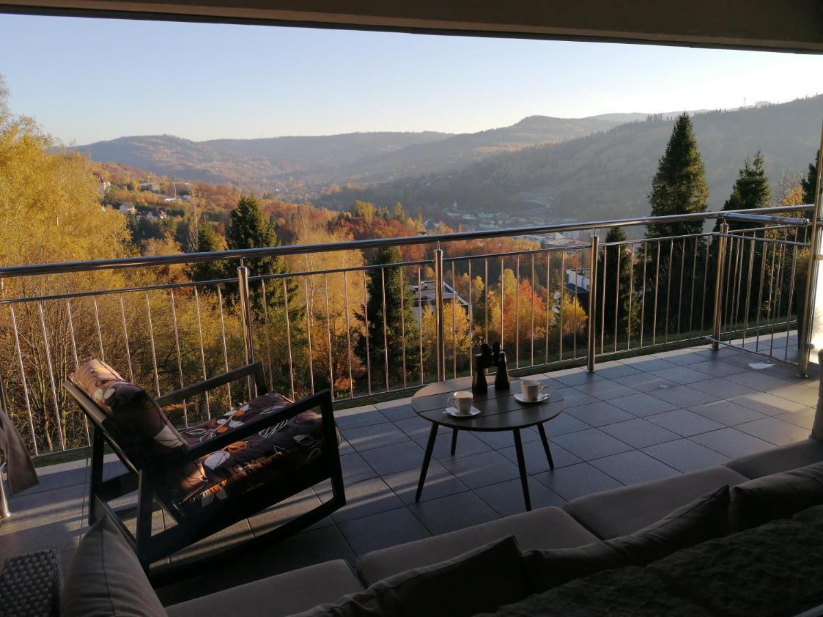 Apartament Widokowy Z Tarasem Bukowa วีสวา ภายนอก รูปภาพ