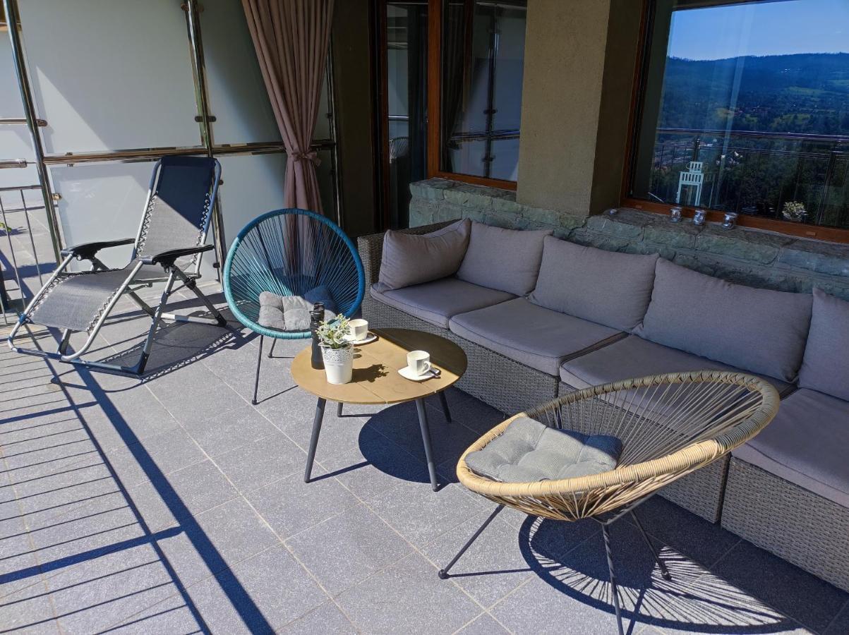 Apartament Widokowy Z Tarasem Bukowa วีสวา ภายนอก รูปภาพ